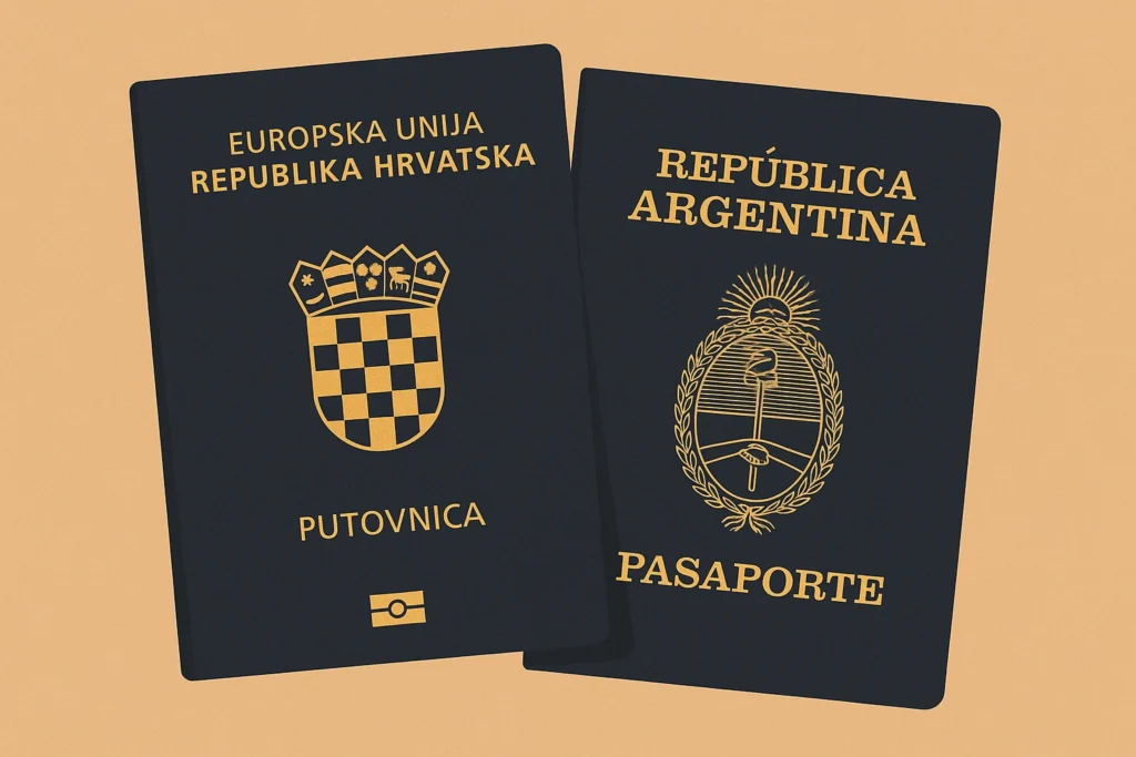 pasaporte croata y argentino